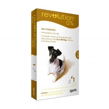 REVOLUTION BS 12% 0,5ML MARROM  (5,1 A 10,0 KG)