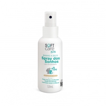 SOFT CARE BABY BANHO A SECO SPRAY DOS SONHOS 120ML