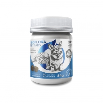 SOFT CARE NUTRI BIOFLORA PET TABS 30 TABLETES