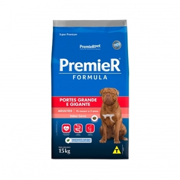 PREMIER AD RAÇAS GRANDES CARNE 15 KG