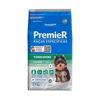 RAÇAS ESPEC YORKSHIRE FIL 2,5KG