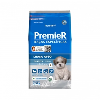 RAÇAS ESPEC LHASA APSO FIL 2,5KG