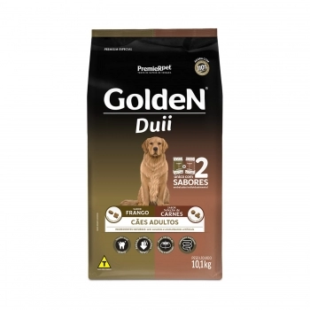 GOLDEN DUII CAES AD FRANGO/CARNE 10,1KG