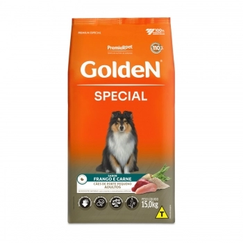 GOLDEN SPECIAL AD CÃES PEQ PORTE 15 KG