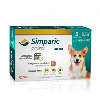 SIMPARIC 3 COMP / 40MG