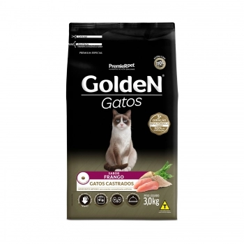 GOLDEN GATO AD CAST FRANGO 3KG