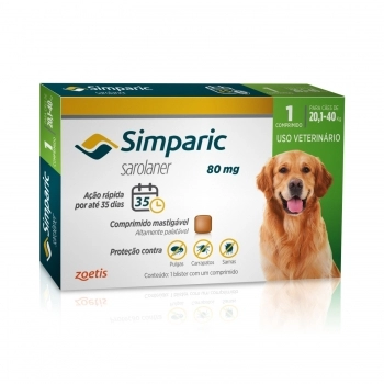 SIMPARIC 1 COMP / 80MG