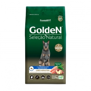 GOLDEN SEL NAT CAES AD FRANG C/ BAT DOCE 12KG