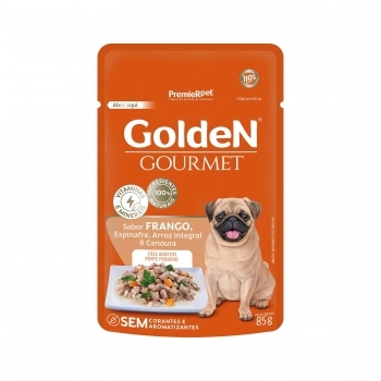 GOLDEN GOURMET CAES AD PEQ PORTE FRAN 85G (20UN)