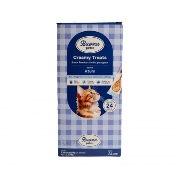 BUONA PETIX CREAMY ATUM DISPLAY C/ 6 PC (24 STICK)
