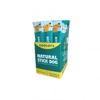 NATURALSTICK DOG FRANGO E LEGUMES CX C/ 30 STICK