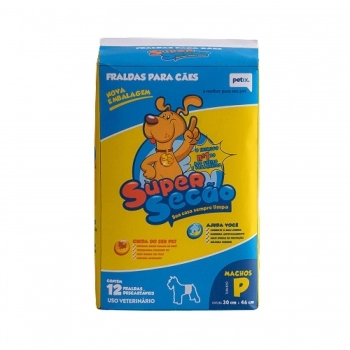 FRALDA SUPERSECAO MACHO P