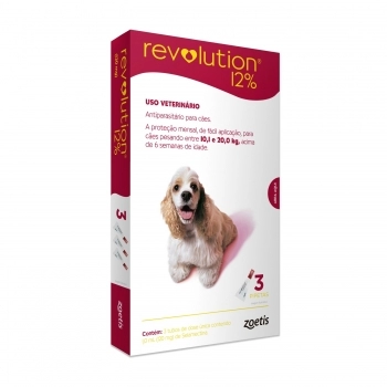REVOLUTION CX 12% 1,0ML VERM  (10,1 A 20,0KG)